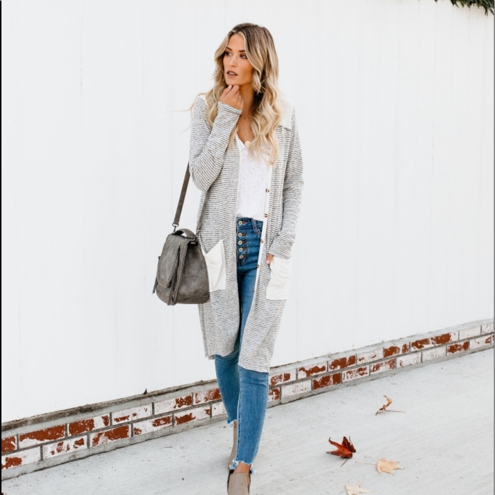 Long cardigan